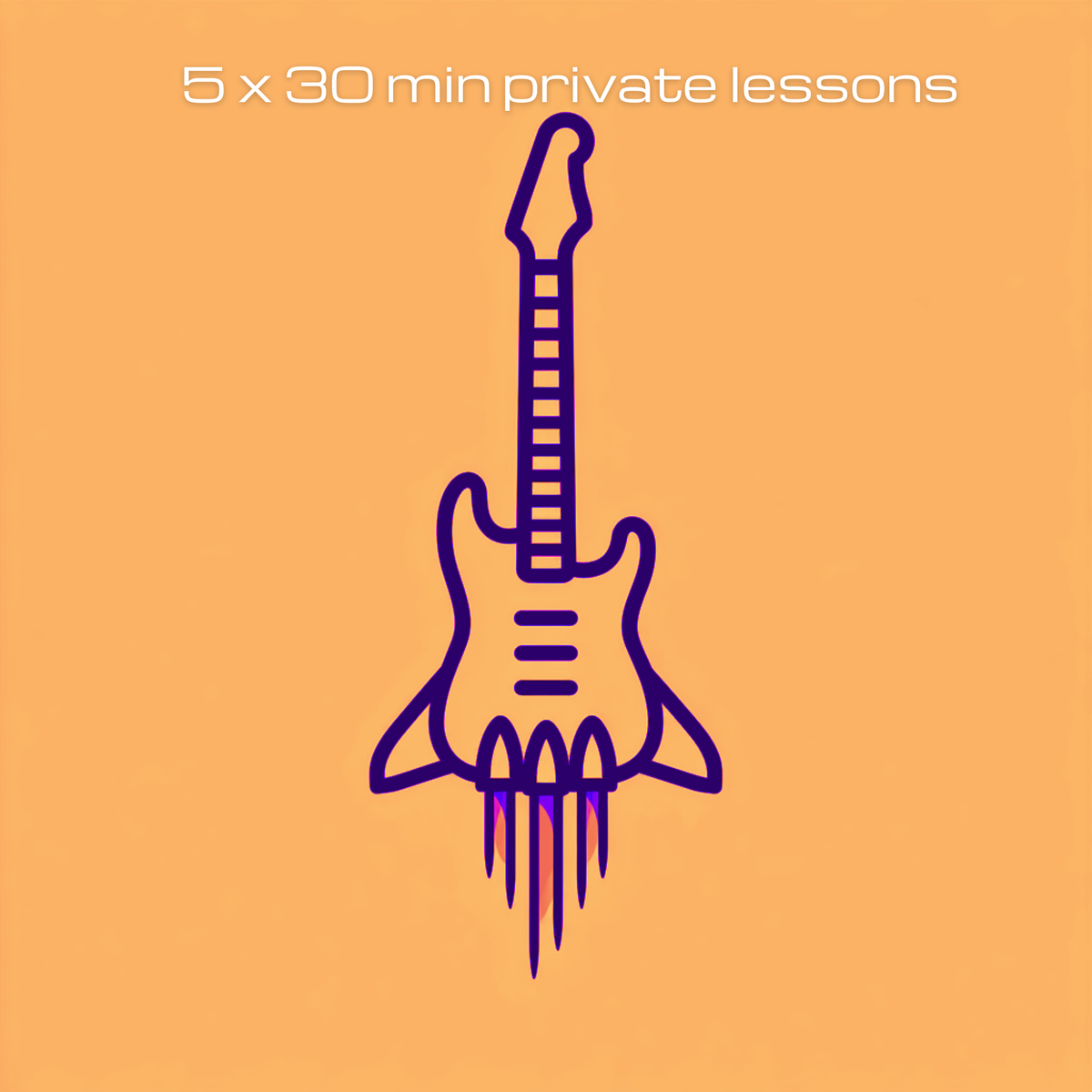 5 x 30 min private lesson