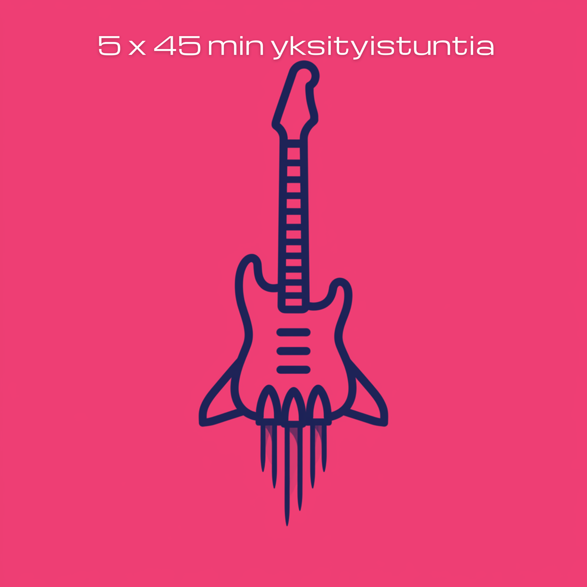 5 x 45 min yksityistuntia